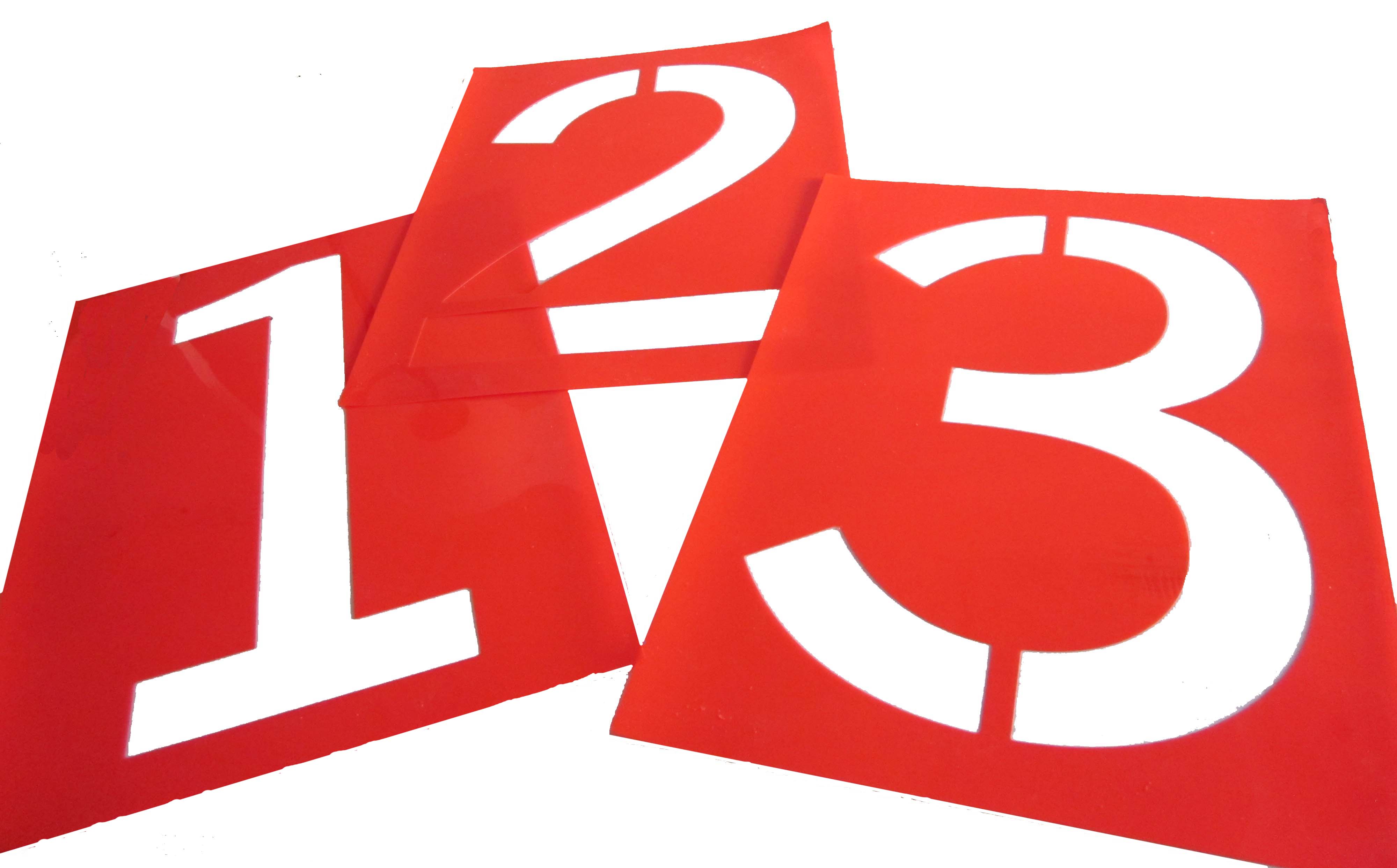 Plastic Number drawing free image download