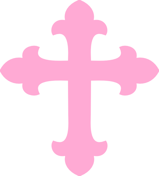 Pink Cross Clip Art N24 free image download