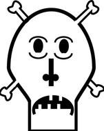 Printable Skull And Crossbones Stencils N3