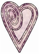 Camo Heart drawing
