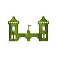 Castle Two Towers Tower Icon 028670