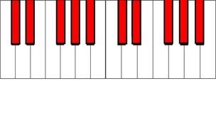 Piano Keyboard Clip Art N17