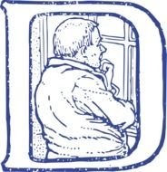 man in deep thought looking out of window