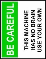Clip art of Safety Sign