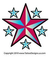 Star Tattoo Designs N19