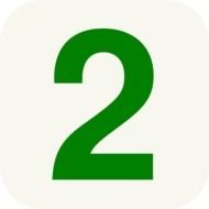 Number 2 Clip Art N66