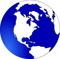 Earth Clip Art Black And White N4