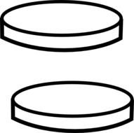 Gold Coins Clip Art Black And White N5