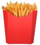 French Fry in red pack