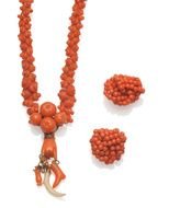 Victorian Coral Necklace