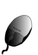 computer mouse on a white background