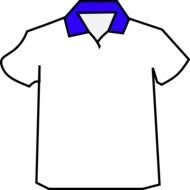 Cartoon Polo Shirt Clip Art N2