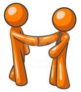 Men Shaking Hands Clip Art N7