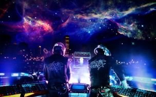 Daft Punk Concert drawing