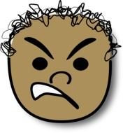 Angry Face Clip Art N55