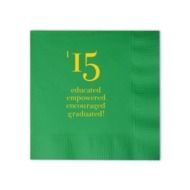 10112 Leaf Luncheon Napkins With Matte Sunflower