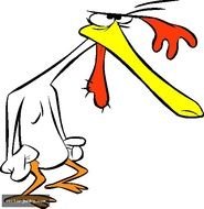 Cartoon Chicken N36