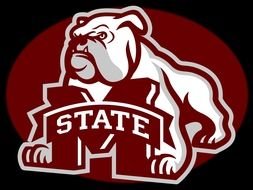 Mississippi State Bulldogs as a Logo