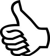 Thumbs Up Clip Art N88
