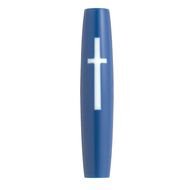 Christian Cross On Blue drawing