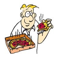 Pizza Man Cartoon N5