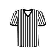 Referee Shirt Clip Art drawing