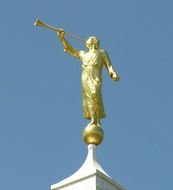 Angel Moroni Statue