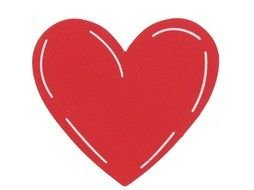 Red Heart Shape drawing