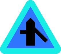 Roadlayout Sign 3 Vector Clip Art