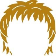 Brown Hair Boy Face Clip Art