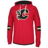 logo of the Canadian hockey team on a red sweatshirt
