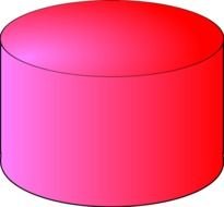 Cylinder Clip Art Pink