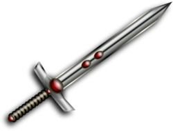 Cartoon Sword Clip Art drawing