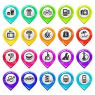 Map Pin Icon Vector