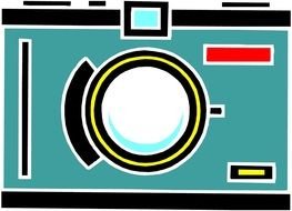 Camera Clip Art drawing