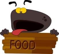 Hungry Dog Clip Art N5