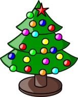 Christmas Tree Clip Art N335