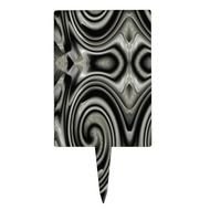 Black And White Swirl Cake