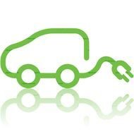icon for electric car
