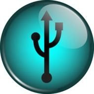 USB Symbol Vector
