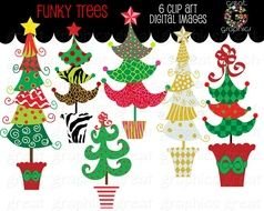 Christmas Tree Clip Art N337
