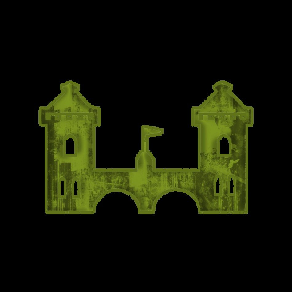 Castle Two Towers Tower Icon 028670