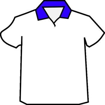 Cartoon Polo Shirt Clip Art N2