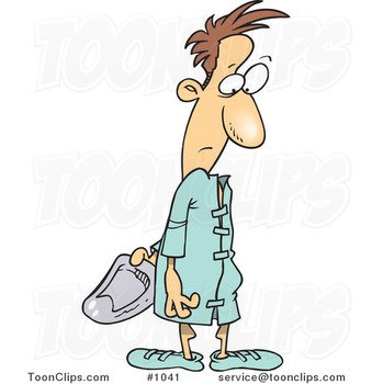Hospital Gown Clip Art N11