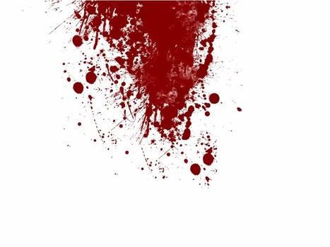 Transparent Blood Splatter N4