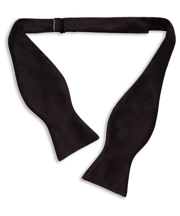 untied black bow