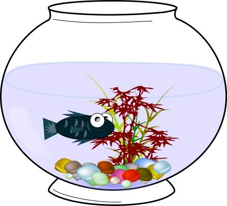 Fish Bowl Clip Art N51