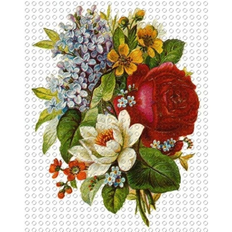 Rose Bouquet Clip Art N16