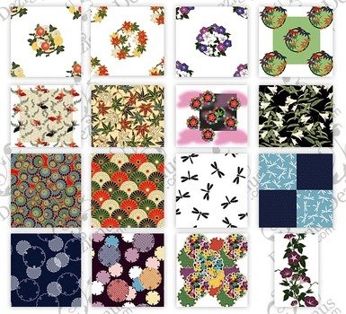 Japanese Flower Clip Art N2