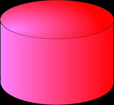 Cylinder Clip Art Pink